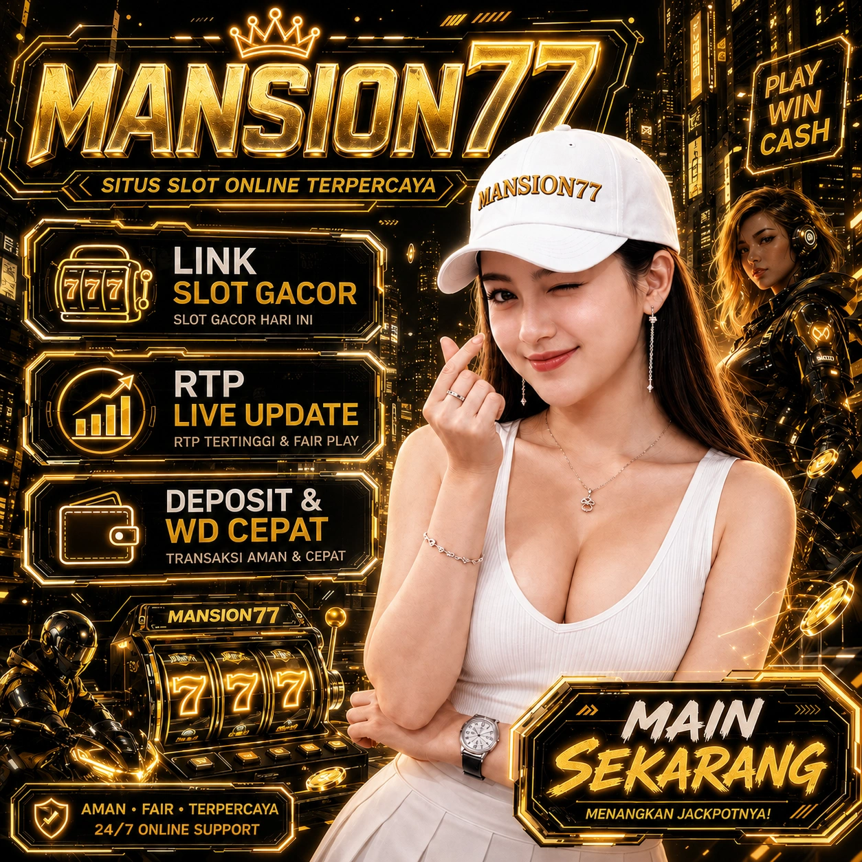 MANSION77 Akses Daftar Bermain Slot Gacor Hari Ini